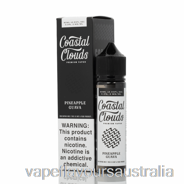 Vape Australia Pineapple Guava - Coastal Clouds Co. - 60mL 6mg